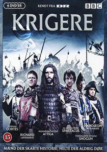 Warriors |Complete Season | Heroes and Villains  | Napoleon / Attila the Hun / Spartacus / Cortes / Richard the Lionheart / Shogun  DVD